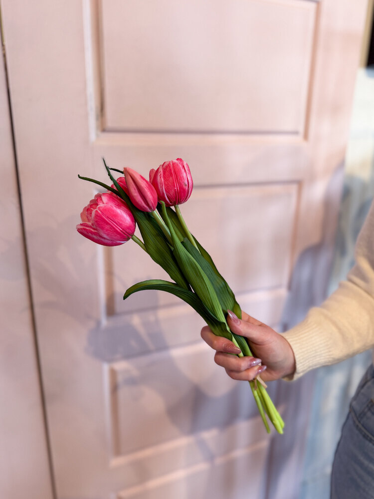 Fresh Touch Late Tulip Bundle Cotton Candy