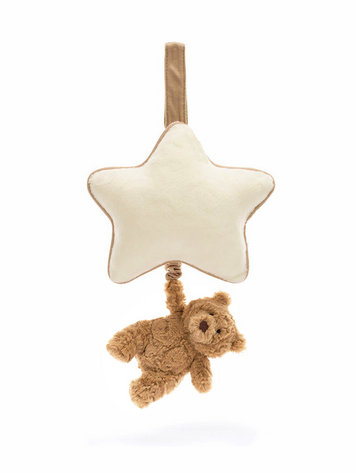Jellycat Inc Bartholomew Bear Musical Pull