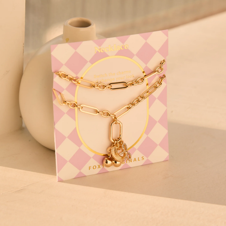 Cheri Charm Necklace