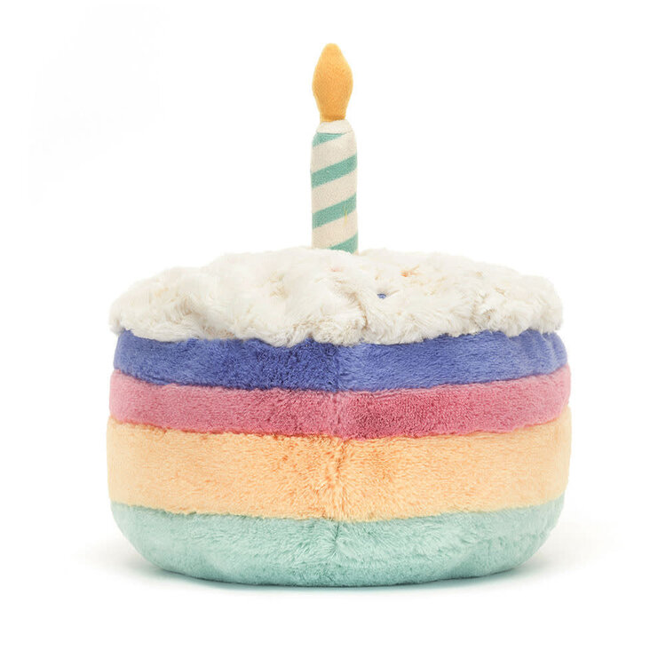 Jellycat Inc Amuseable Rainbow Birthday Cake
