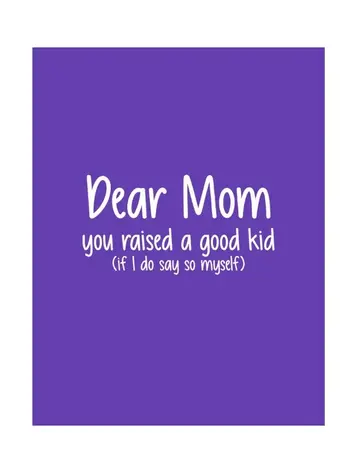 Dear Mom Card