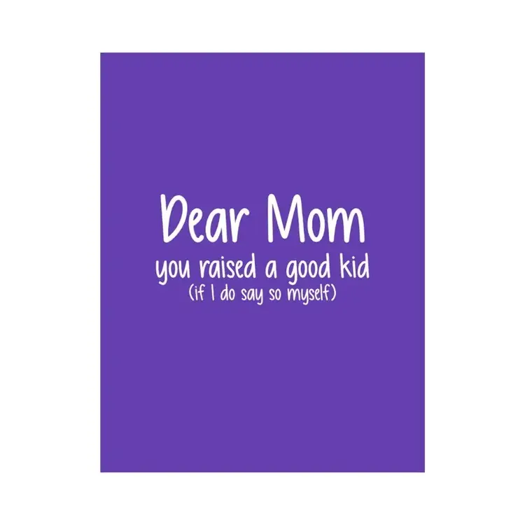 Dear Mom Card