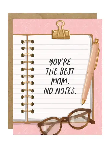 You're the Best Mom, No Notes Card
