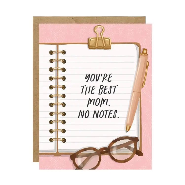 You're the Best Mom, No Notes Card