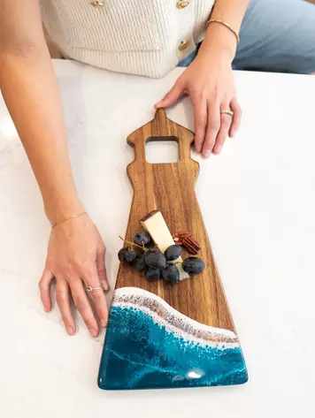 Light House Shaped Charcuterie Board