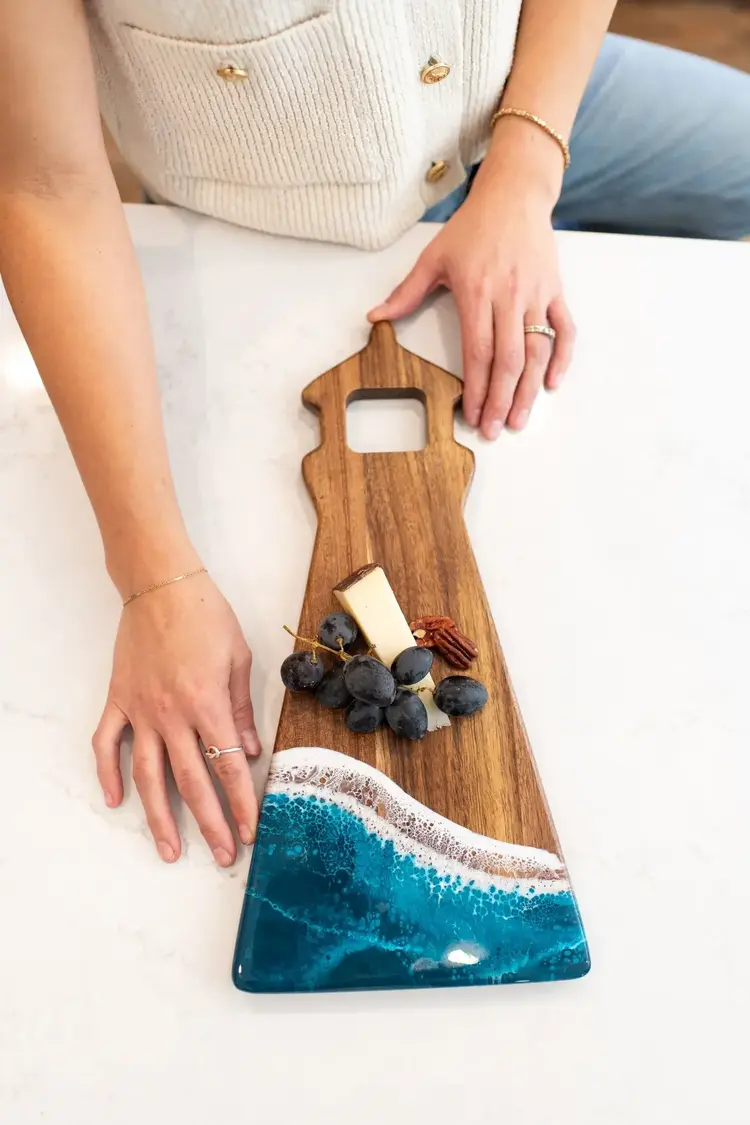 Light House Shaped Charcuterie Board
