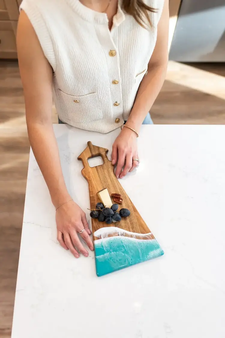 Light House Shaped Charcuterie Board