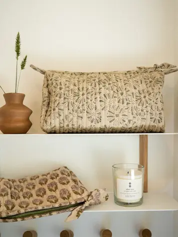 Kalyani Block Print Pouch