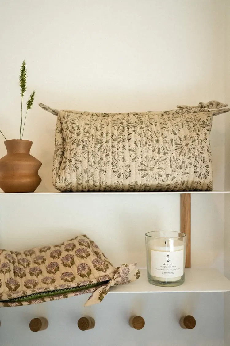 Kalyani Block Print Pouch