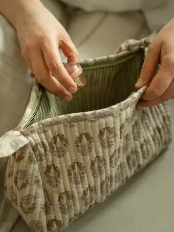 Nandini Block Print Pouch