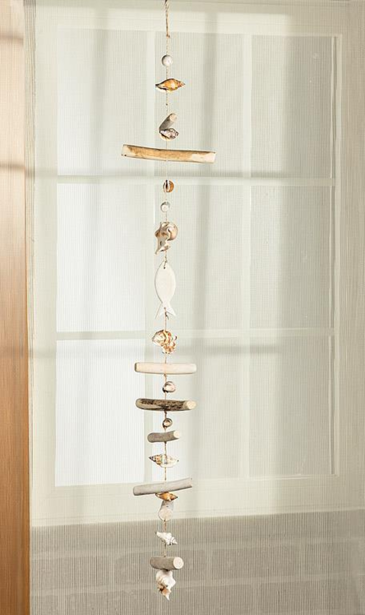 Long Shell & Driftwood Garland