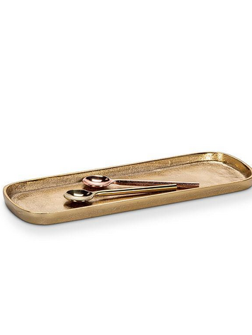 Medium Gold Oval Tray