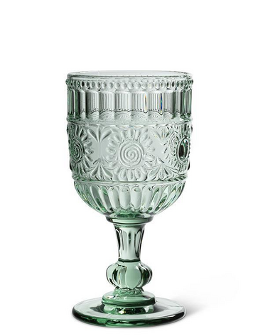 Sunflower Wine Glass