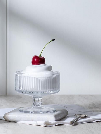 Tight Optic Pedestal Small Bowl