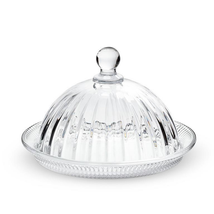 Low Optic Round Dish with Lid
