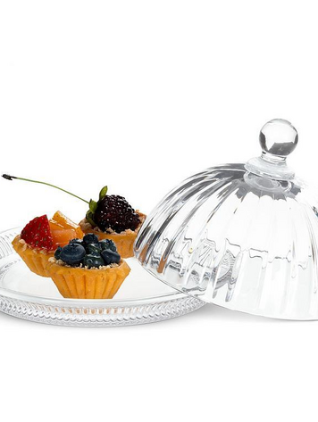 Low Optic Round Dish with Lid