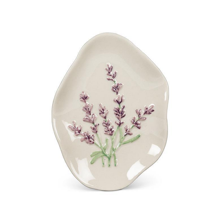 Purple Flower Organic Dish