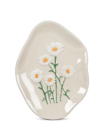 White Flower Organic Dish