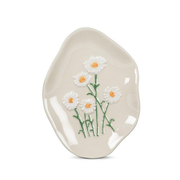 White Flower Organic Dish