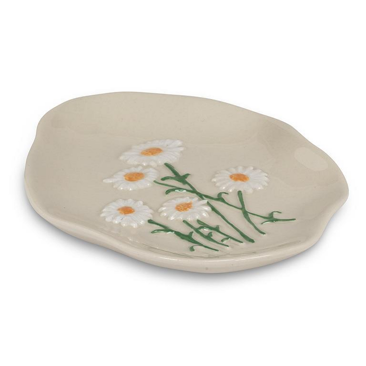 White Flower Organic Dish