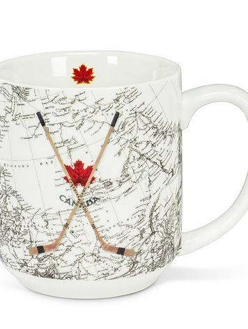 Hockey Sticks & Map Mug