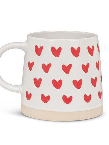Hearts Wide Base Mug