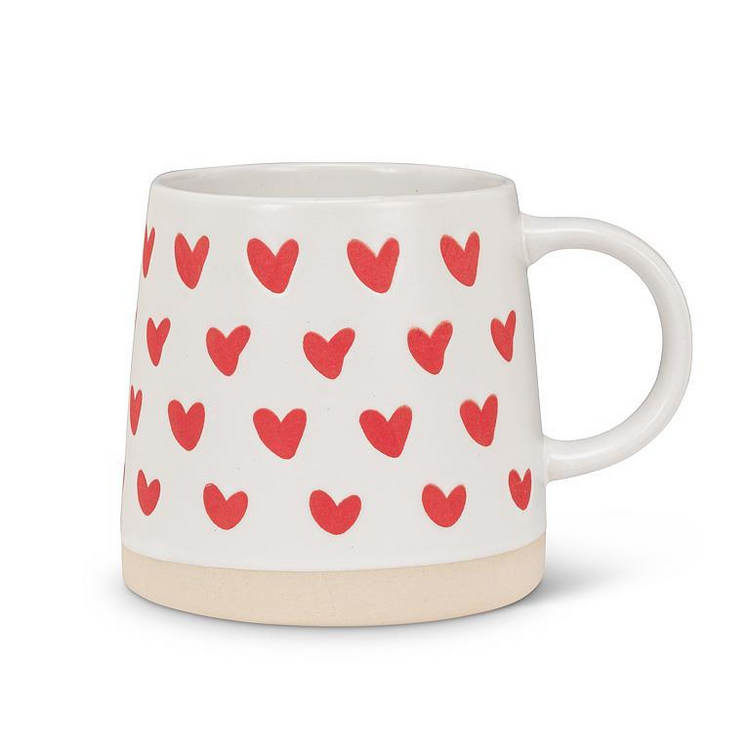 Hearts Wide Base Mug