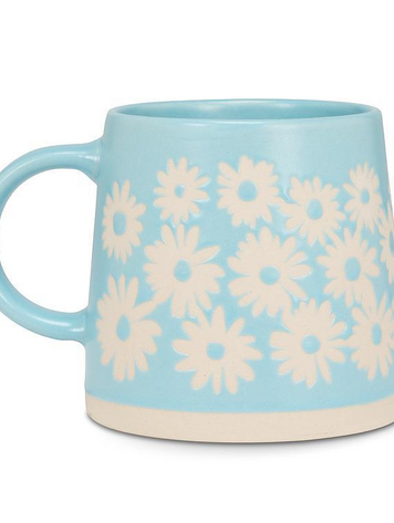 Blue Daisy Mug