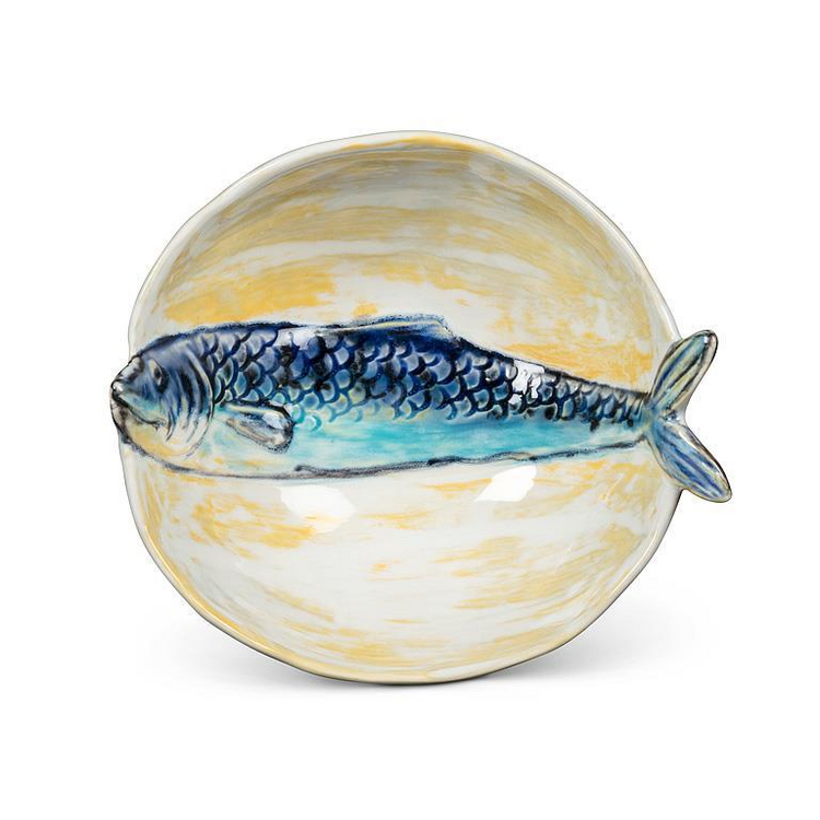 Round Slim Fish Small Bowl