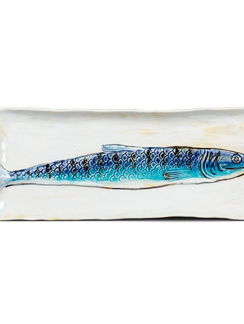Long Slim Fish Rectangle Plate