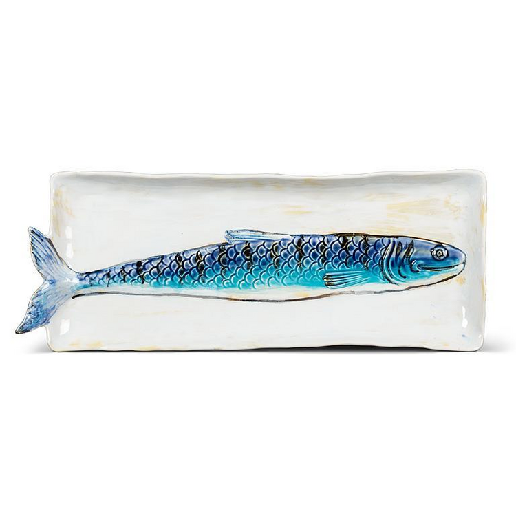 Long Slim Fish Rectangle Plate