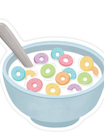 Fruity Cereal Sticker