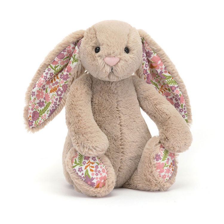 Jellycat Inc Little Blossom Beige Petal Bunny