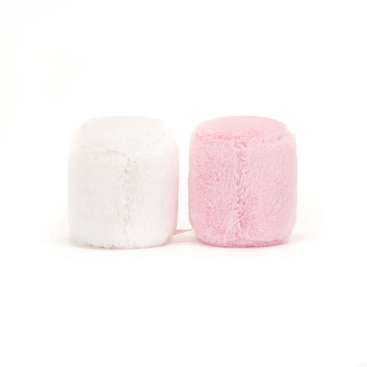 Jellycat Inc Amuseable Pink and White Marshmallows