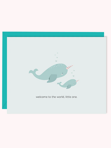 Welcome to the World Little One Card