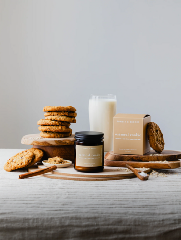 Oatmeal Cookie Wooden Wick Candle