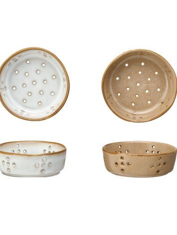 Stoneware Berry Bowl (Each One Will Vary)