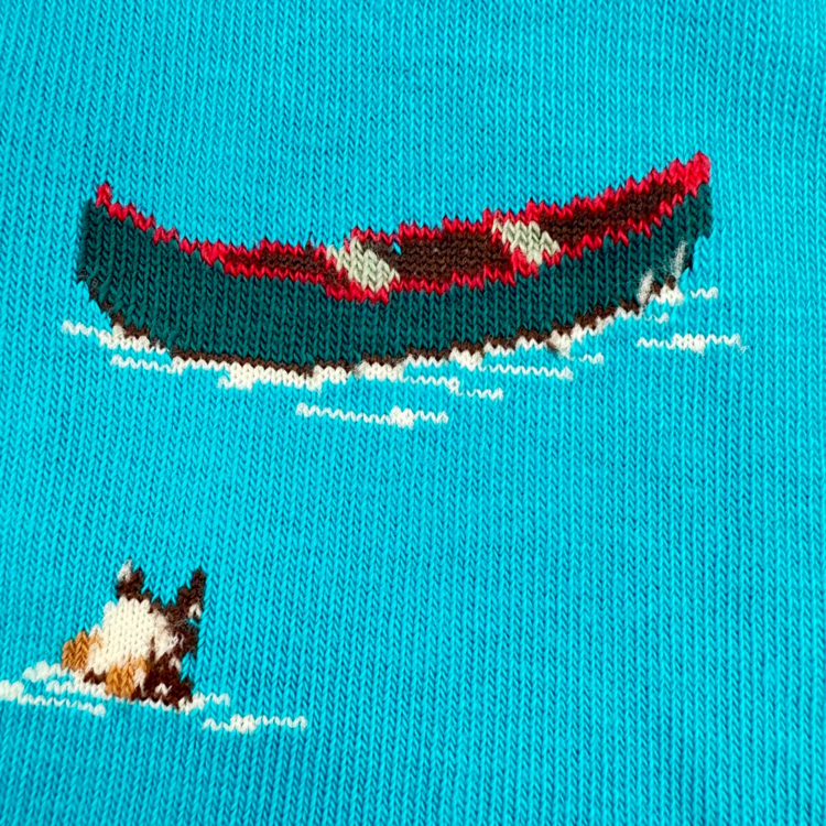 Friday Sock Co. Men's Canada Mountain Scene Socks