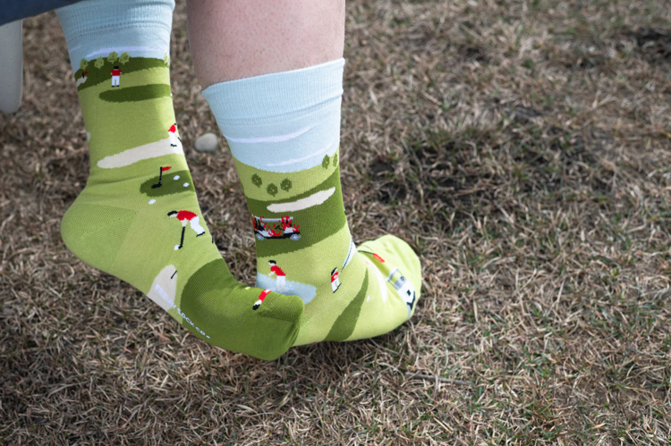Friday Sock Co. Men's Golf Scene Socks