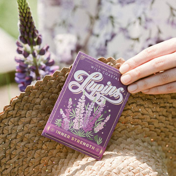 Lupins (Inner Strength) - Floriography Seed Packet