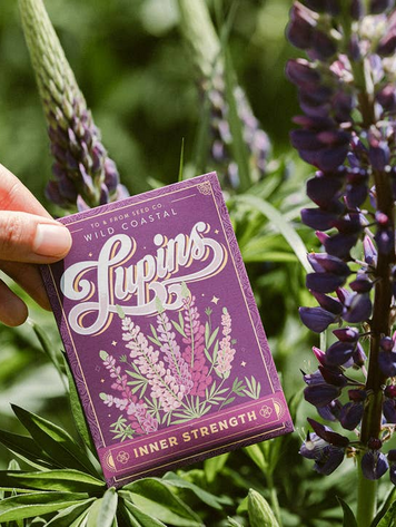 Lupins (Inner Strength) - Floriography Seed Packet