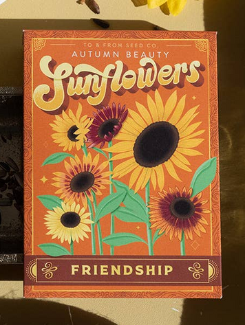 Sunflowers (Friendship) - Floriography Seed Packet