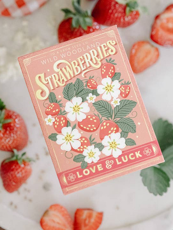 Wild Strawberries (Love & Luck) - Floriography Seed Packet