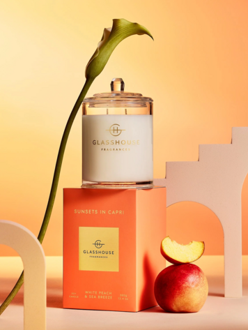 Glasshouse Fragrances Australia Sunsets in Capri 13.4 oz. Candle