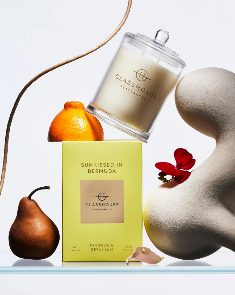 Glasshouse Fragrances Australia Sunkissed in Bermuda 13.4 oz. Candle