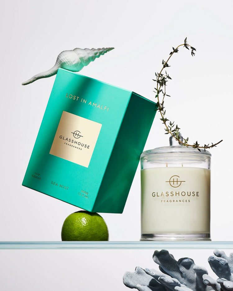Glasshouse Fragrances Australia Lost in Amalfi 2.1 oz. Candle