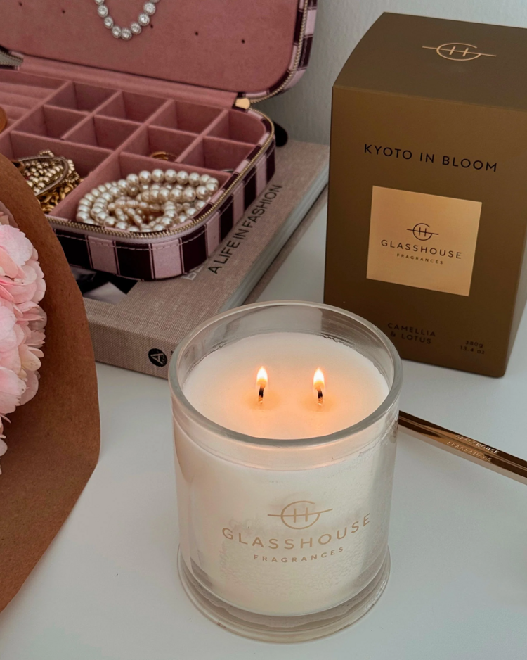 Glasshouse Fragrances Australia Kyoto in Bloom 2.1 oz. Candle