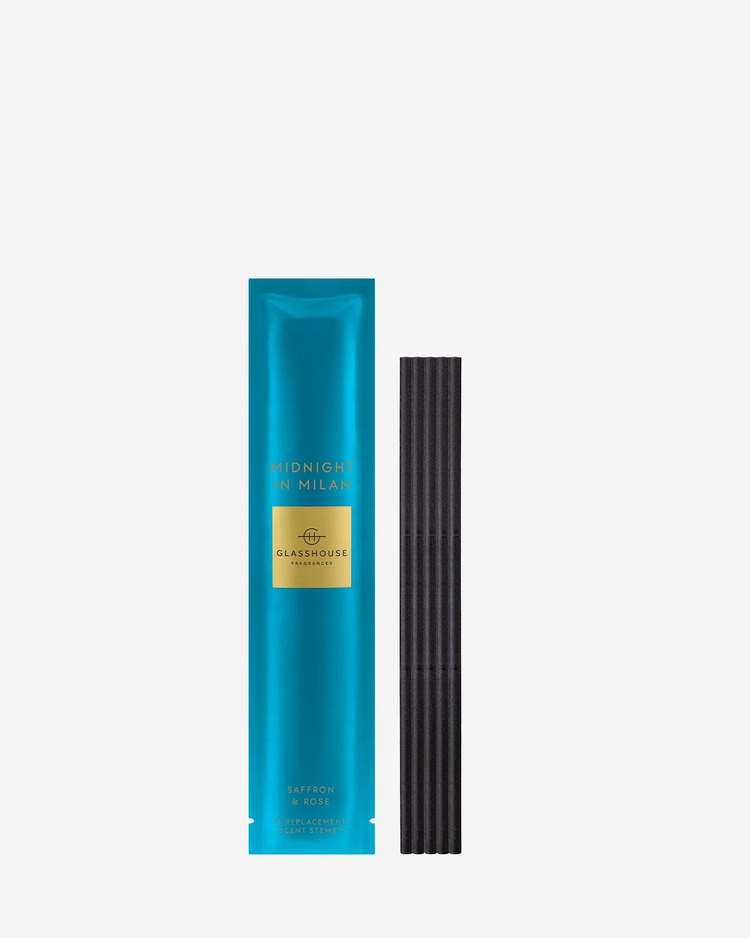 Glasshouse Fragrances Australia Midnight in Milan 5 Replacement Scent Stems