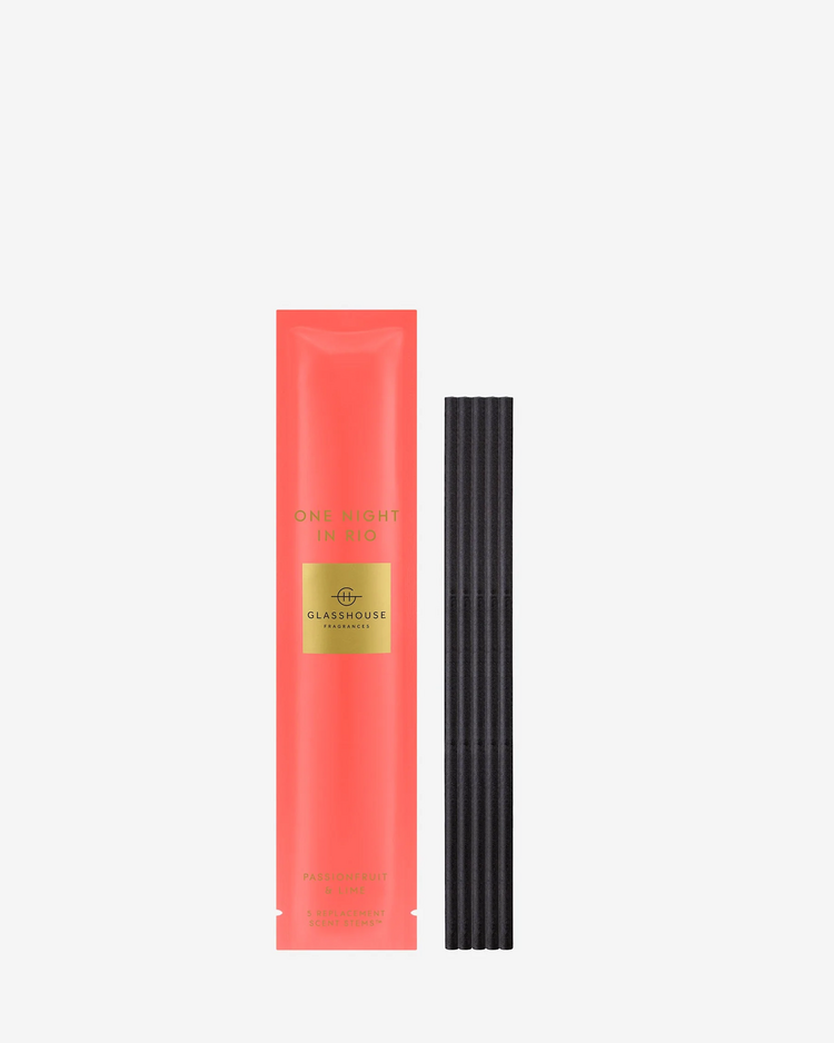 Glasshouse Fragrances Australia One Night in Rio 5 Replacement Scent Stems