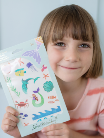 Mermaid Tattoos, 1 Sheet